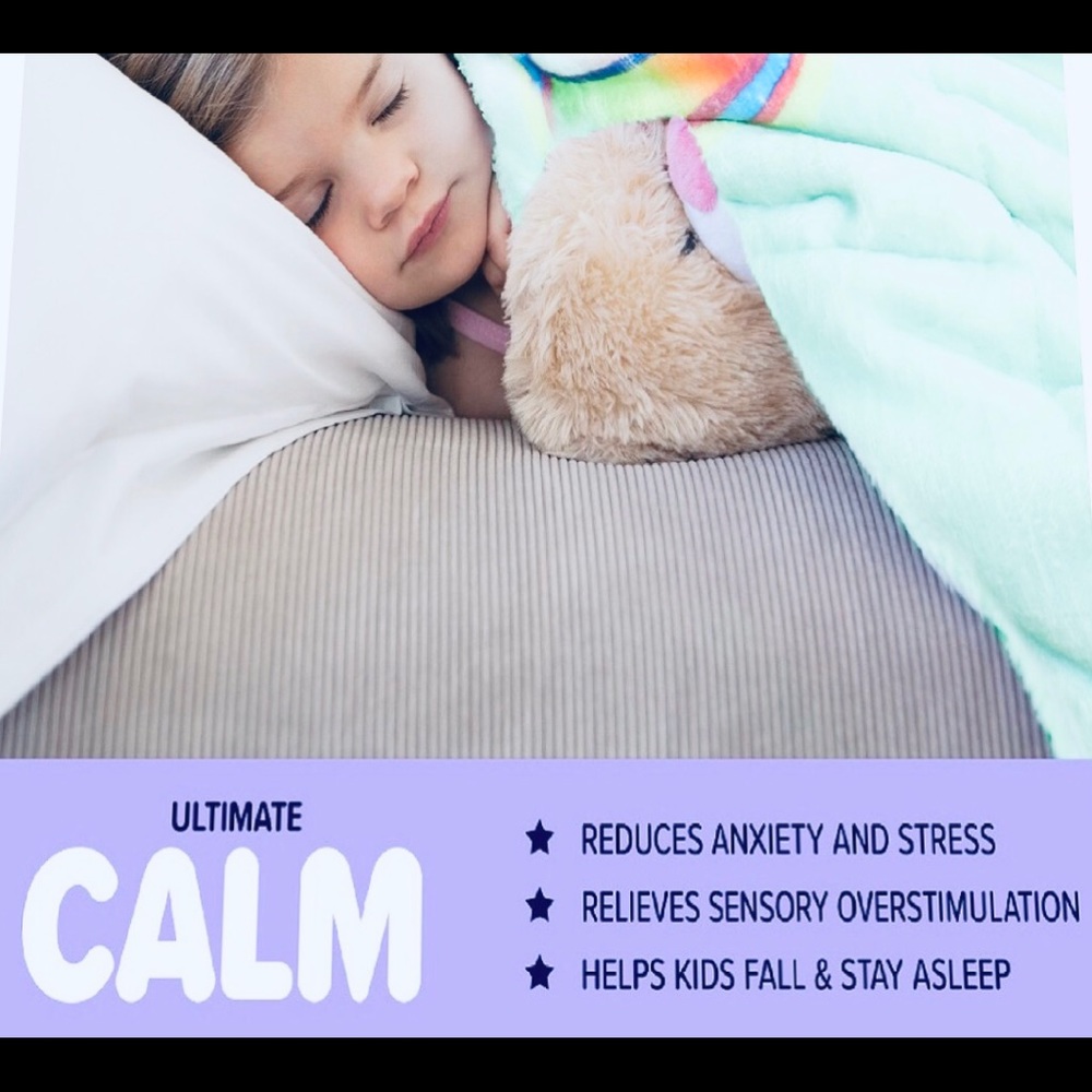 Kids Weighted Blanket Mermaid 5 lbs - Picture 7 of 7